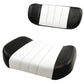 S.67200 Seat Cushion Set, Black/White -Fits Case IH/Fits International Harvester