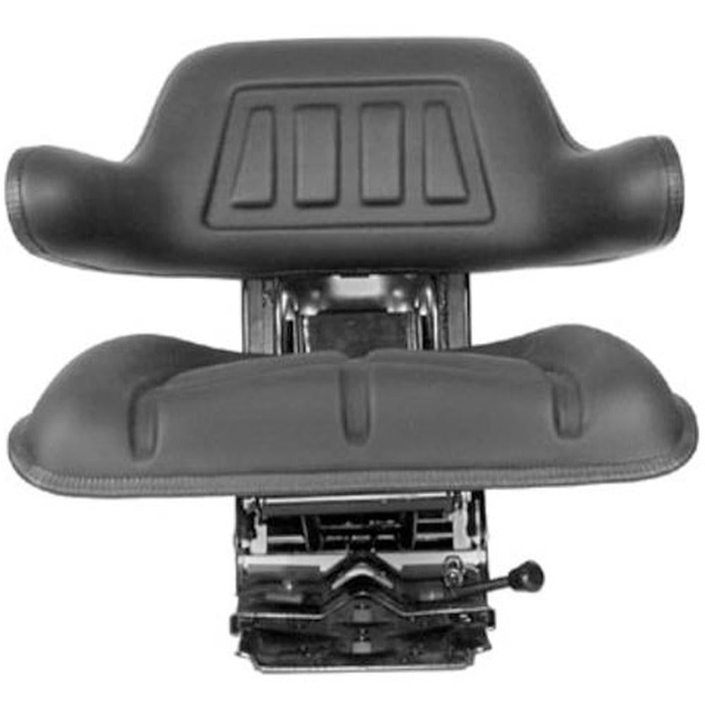 Black Universal Waffle Suspension Seat Fits Ford/New Holland 5100 Tractor