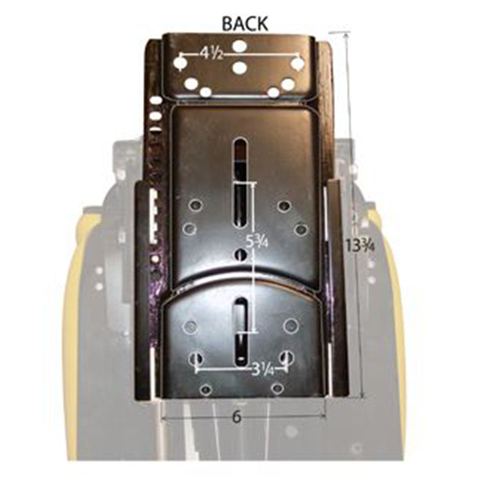 X6806 Black Vinyl Seat Assembly Fits John Deere Open Station Tractor Models