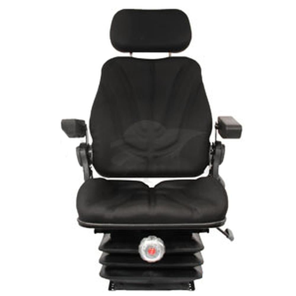 Seat F10 Series Mechanical Suspension / Armrest / Headrest / Black Cloth