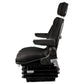 Seat F10 Series Mechanical Suspension / Armrest / Headrest / Black Cloth