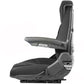 Black Cloth Seat Fits Tractor Lawn Mower Skidsteer Loader Forklift Backhoe Dozer