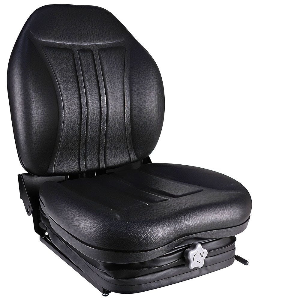 High Back Seat with Integrated Suspension Fits Ditch Witch Replaces SEQ90-0169