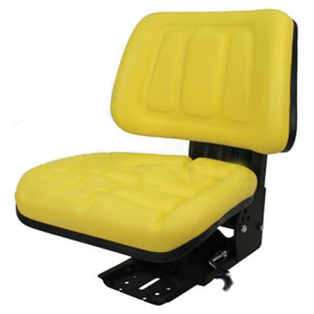 T333YL Yellow Universal Trapezoid Seat Fits Case/International Harvester