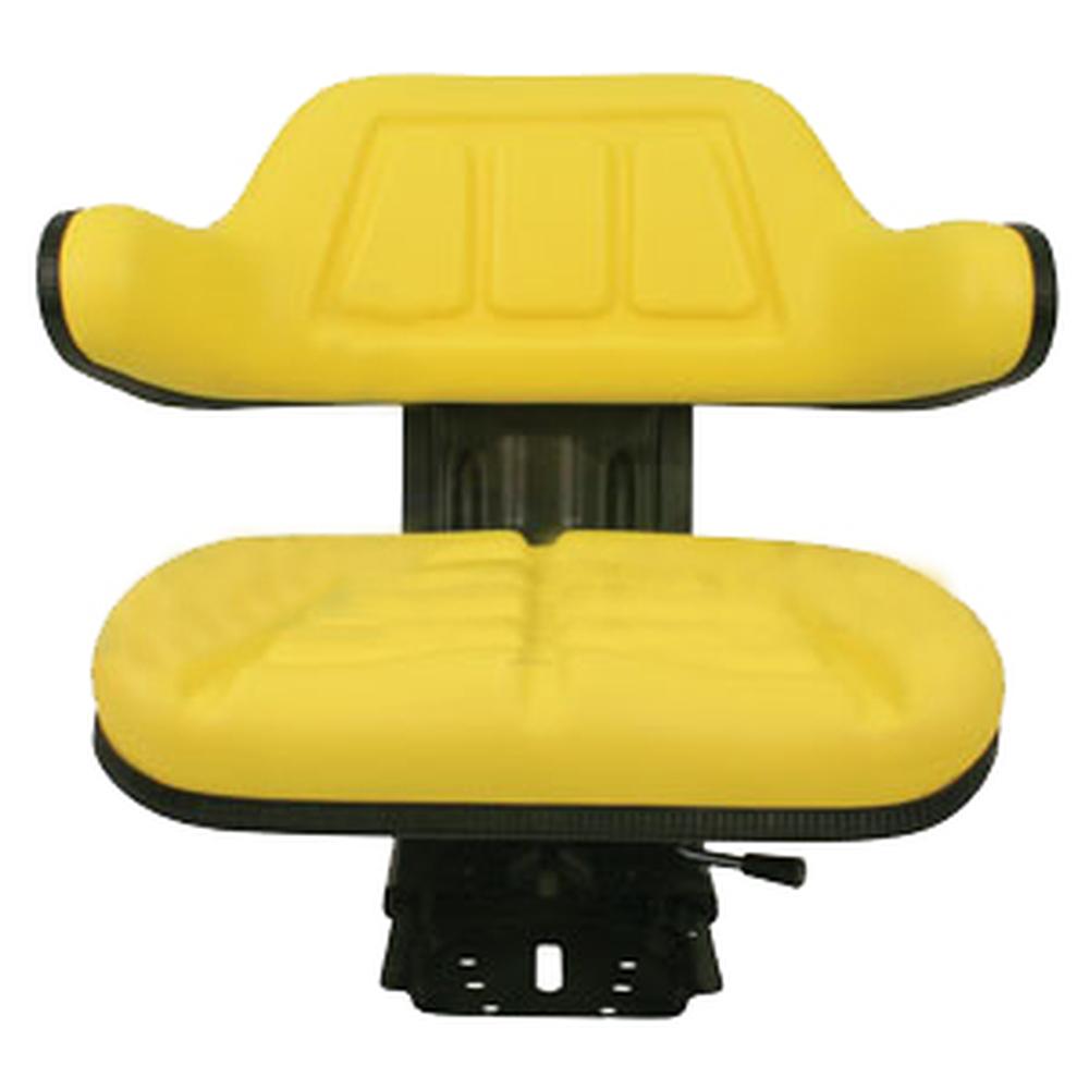 Yellow Universal Tractor Suspension Seat Fits John Deere 820 830 1020 1030 1040