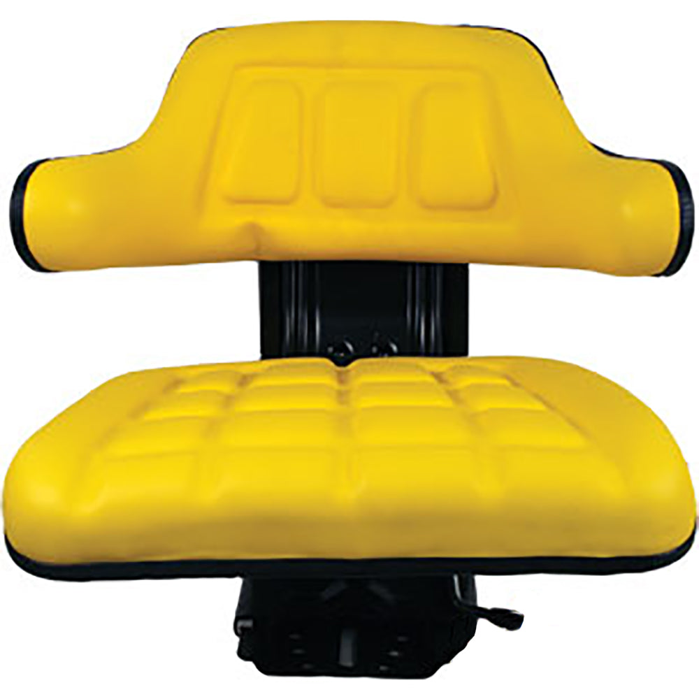 Yellow Universal Tractor Suspension Seat Fits John Deere 820 830 1020 1030 1040
