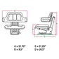 Yellow Universal Wrap Around Seat Fits Universal Products Replaces W333YL