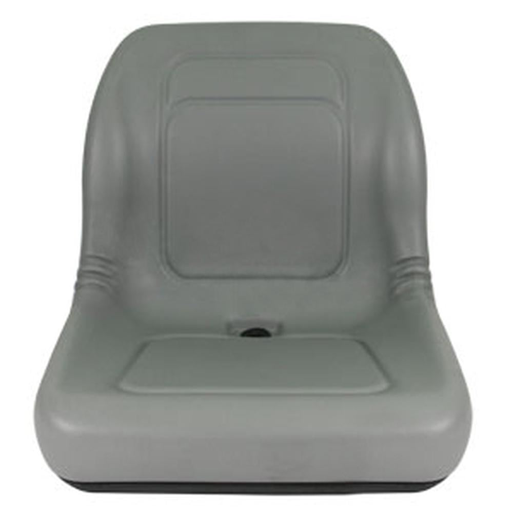 Compact Tractor Skid Steer Loader UTV Lawn Garden Mower Seat Gray 1 Pair (2)