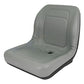 LGT100GR Gray Tractor Seat Fits John Deere Several