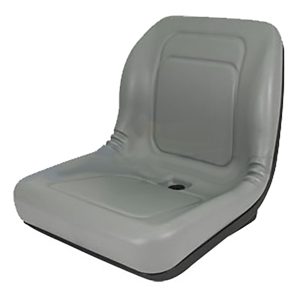 LGT100GR Gray Tractor Seat Fits John Deere Several