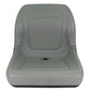 LGT100GR Gray Tractor Seat Fits John Deere Several