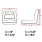 NEW Gray Seat LGT100GR Fits John Deere SEVERAL