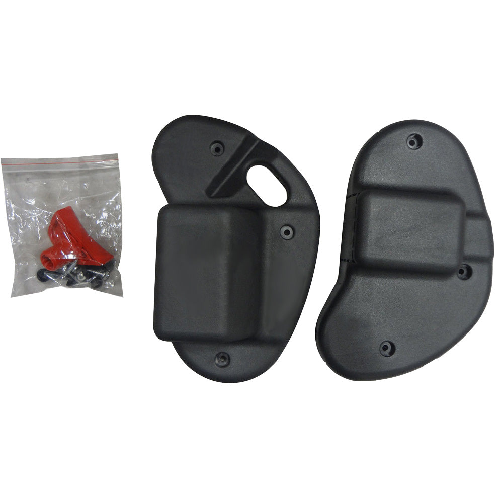 FAA1220 Tractor Seat Assembly Air Ride Head Rest Armrests Lumbar Brown Fabric