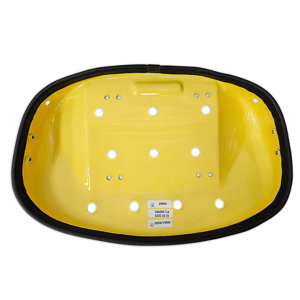 Backrest - Vinyl Yellow Fits John Deere 3010 3020 4010 4020 4230 4000 R34267