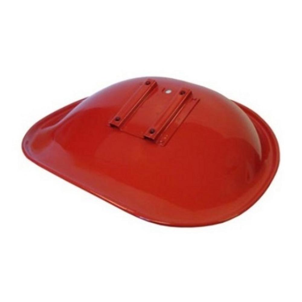 AMIHHMS Seat Red and White Vinyl Fits IH Fits FARMALL H M Tractors