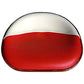AMSS7445 Seat Cushion Red and White Vinyl Fits International 460 560 660 Tractor