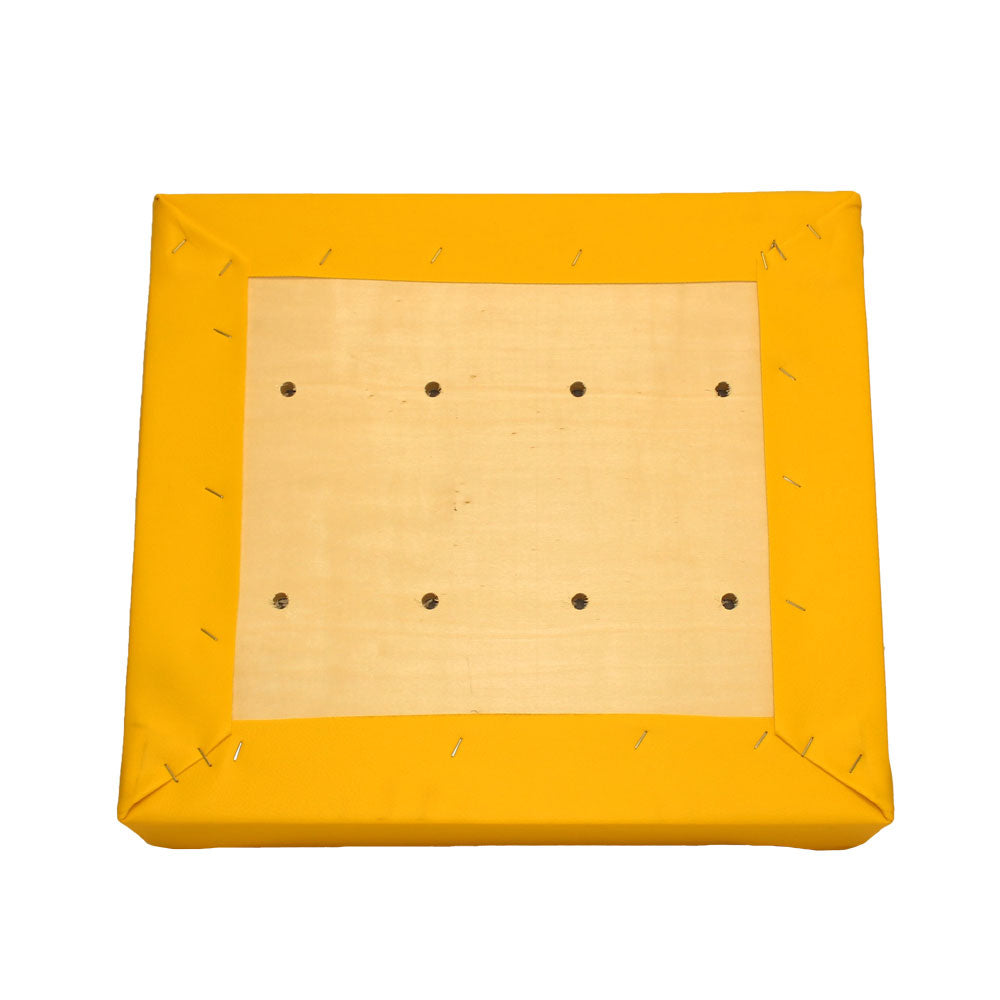 Yellow Backrest & Seat Cushion Set Fits John Deere Replaces AM3462T