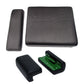 Black Backrest, Seat Cushion, & Arm Rest Set Fits John Deere Replaces AM339T