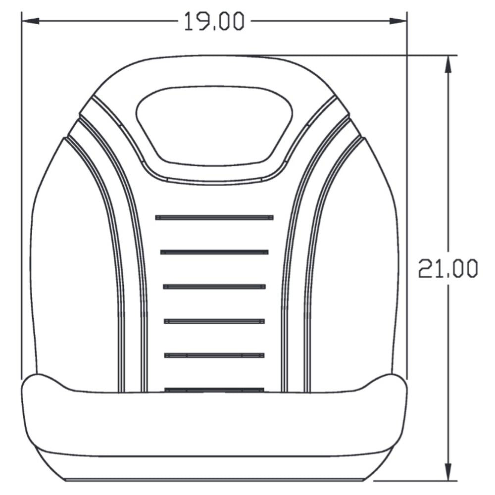 Seat Fits Ford New Holland TC55 TC45A TC35 TC33DA TC24D TC21DA