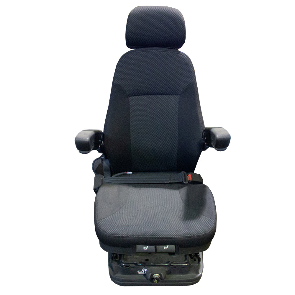 Heavy Duty Suspension Seat w Full Adjustment fits Backhoes Loaders