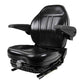 Black Suspension Seat W/ Armrests Fits Grasshopper Hustler ZTR Zero Turn Mower
