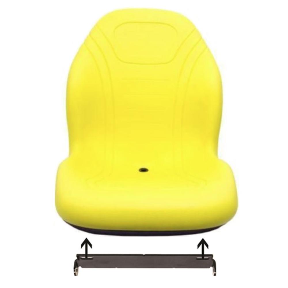 Yellow Seat Fits John Deere X465 X475 X485 X495 575 585 595 X700 720 724 729 749