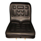 520 Compact Tractor Seat w/ Flip Bracket Black Talon 520010BK 1-3542