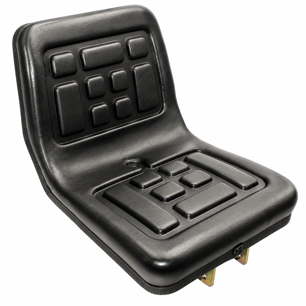 520 Compact Tractor Seat w/ Flip Bracket Black Talon 520010BK 1-3542