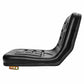 Seat with Flip-Type Brackets Fits Iseki, Steel Pan with Vinyl Covered Cushion
