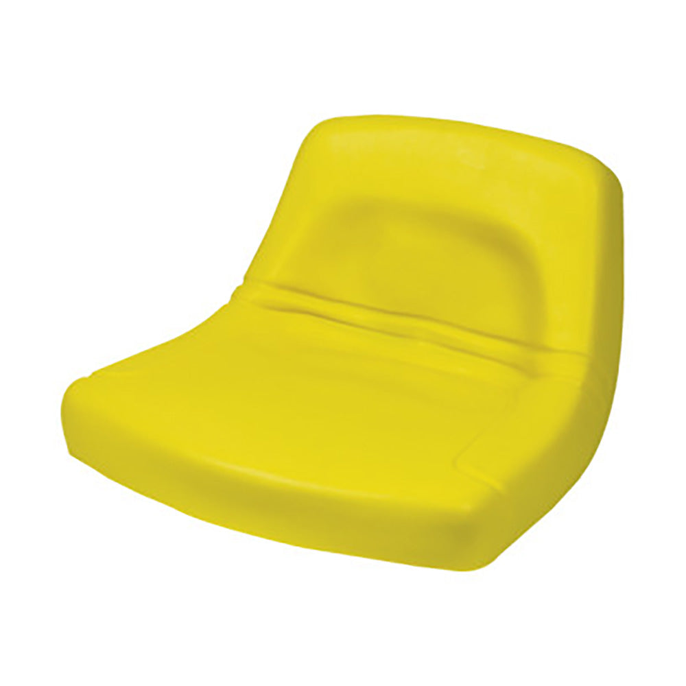 Low Back Fits John Deere Lawn Mower Garden Tractor Seat Yellow