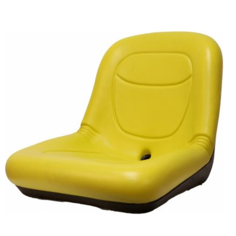 Economical Yellow Tractor Seat with High Density Foam Cushion & Drain Hole