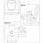 (2) Yellow Seat Fits John Deere Zero Turn Mower Z Trak M653 M655 M665 717A 727A