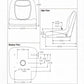 Qty. 2: Uni Pro Bucket Seat (Yellow)  Fits John Deere Replaces AM100163