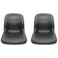 102707301CC Uni Pro Bucket Seat(Black) Fits Kubota F2880 GF1800 GR2110 TG1860