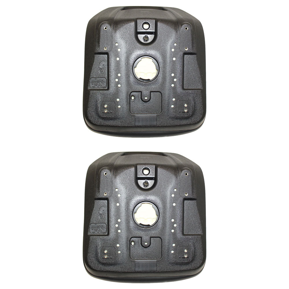 (2) Black XB180 High Back Seats Fits John Deere Gators