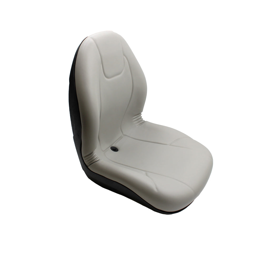 Gray Vinyl Ultra High Back Seat Fits Scag Replaces 481156