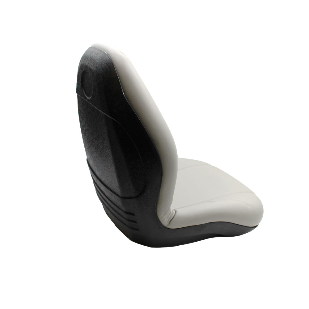 Gray Vinyl Ultra High Back Seat Fits Bobcat Replaces 463