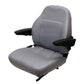 Replacement Gray Seat w/armrests Fits Exmark, Fits Toro Zero Turn Mowers