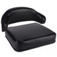 Cushion Set, Black Vinyl - (2 pc.) Fits Case/International Harvester