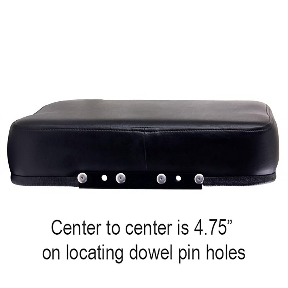 2 pc, Black Vinyl Cushion Set Fits Case-IH Tractor 3220 3230 385 395 4210