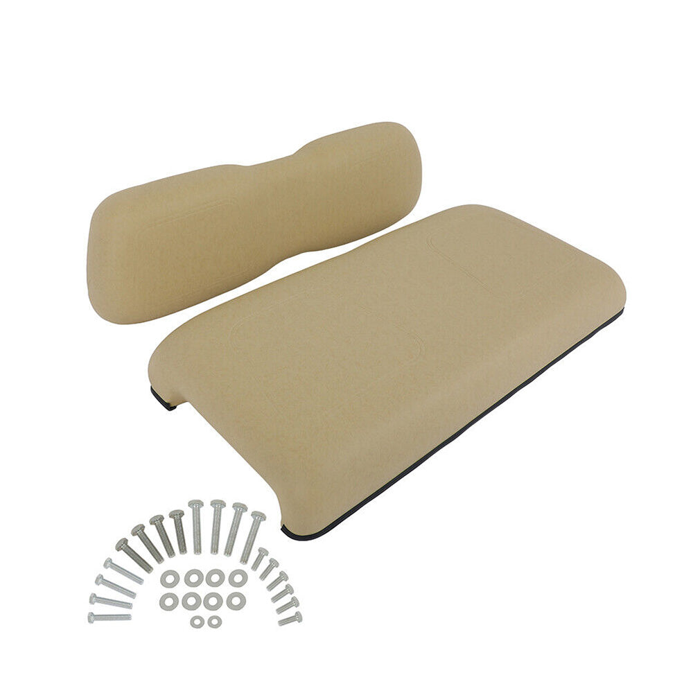 New Complete Beige Seat Cushion Set Fits Club Car DS 2000.5-Up
