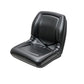 High-Back Seat KM 225 Black Vinyl Bucket Seat Fits Cub Cadet 01004834 02001943