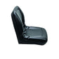 18.11" W x 18.9" H KM 225 Black Vinyl Bucket Seat Fits John Deere AT63325