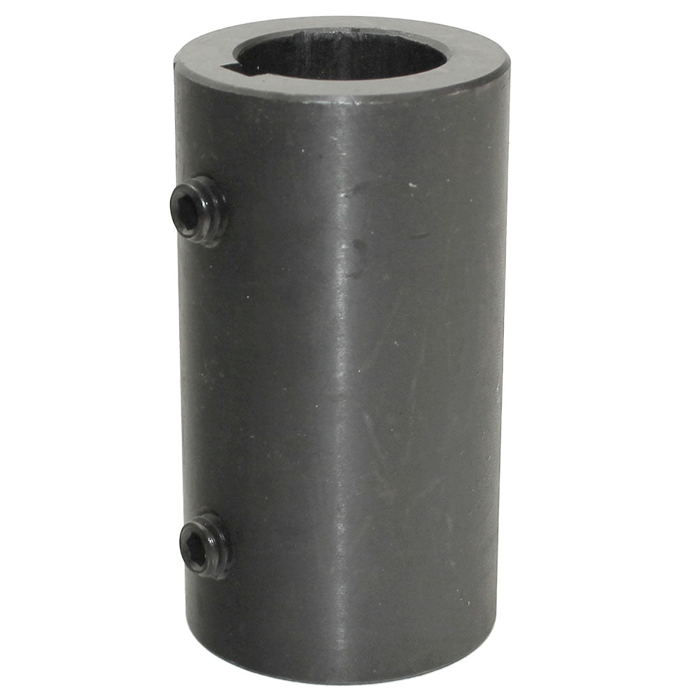 Shaft Coupler 1" Round Bore 3" Length 1 5/8" OD Black Oxide Finish SHFTR-1600