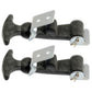 (2 Pack) Hood Hold Latch Kits S8390 w/ Galvanized Steel Hardware & T-Handle Grip