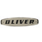 101430A Front Black Emblem For Oliver Tractor Models 550 770 880 950 990 995