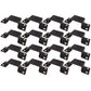 (16) Bolt-On Pocket Brackets Utility Trailer Stake Body 12 Gauge Steel B-2373G