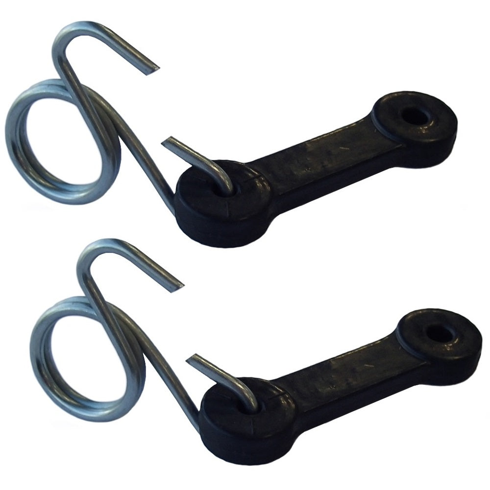 (2) 160793 Lawn Mower Bagger Grass Chute Latches Fits Poulan Fits Craftsman Fits