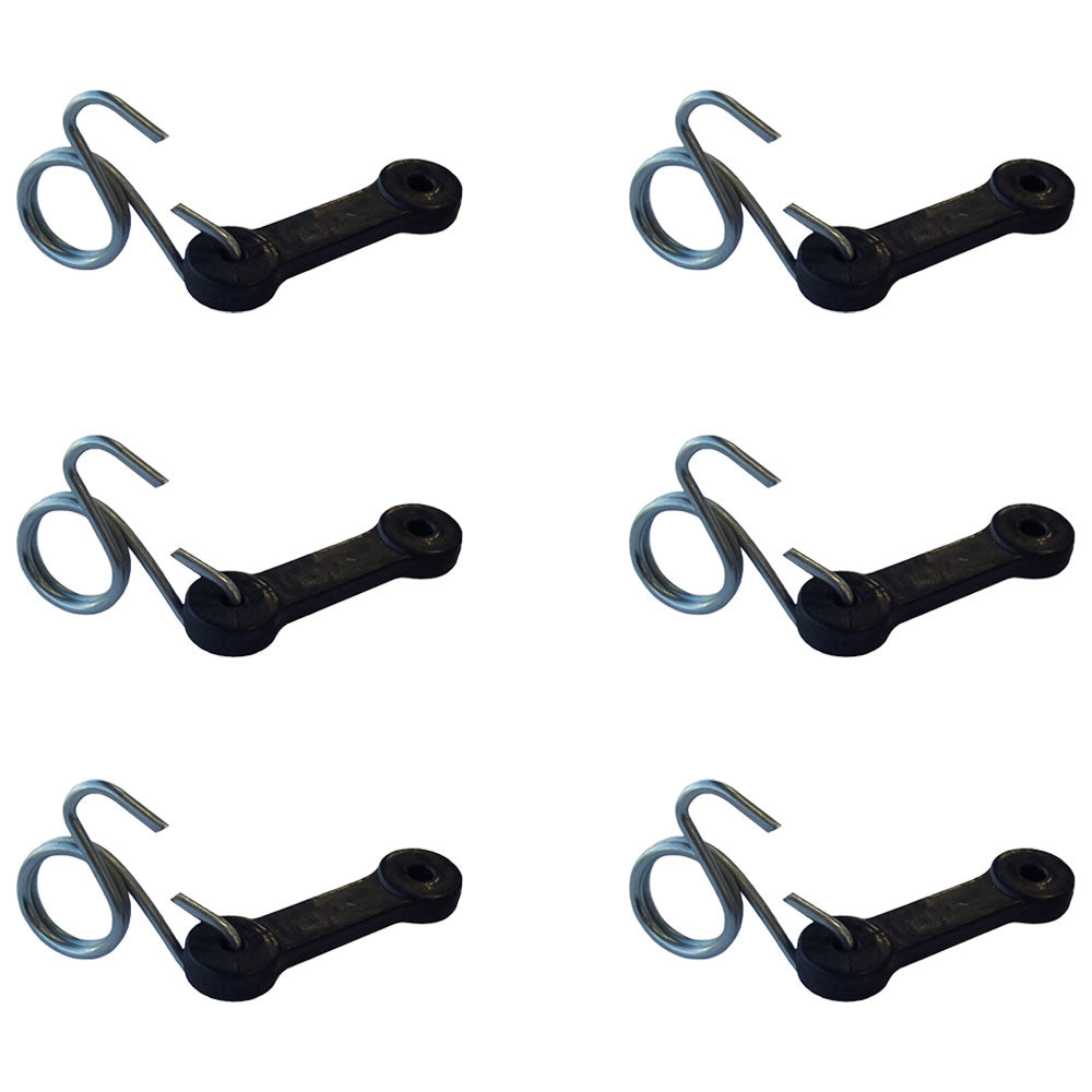 (Pack of 6) Bagger Latch Strap & Hook Fits Craftsman 160793 Grass Catcher Mower