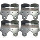8 PC. Stake Body Gates Corner Brackets Trailer Wood Sides Latch Rack PK-SB1set